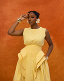 Nyla Dress- Yellow (Ships September)