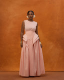 Nyla Dress- Peach (Ships September)